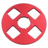 1/4 10.5 Inch Empty Tape Reel 4 Hole Aluminum Alloy Opening Reel Sound Takeup Reel for Reel to Reel Tape Player (Red) view 4