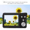 Fydun Digital Camera 20X Zoom HD 64MP Portable Vlogging Camera for Teenagers Boys and Girls (Black) view 4