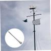 BUTIFULSIC Mounting Pole for Weather Vanes Antenna Roof Mounts More Easy Installation Weather-Resistant Design for Outdoor Use view 4