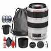 Canon EF 70-300mm f/4-5.6L is USM Telephoto Zoom Lens (4426B008AA) + Lens Pouch + Filter Kit + Cap Keeper + Cleaning Kit (Renewed) view 1