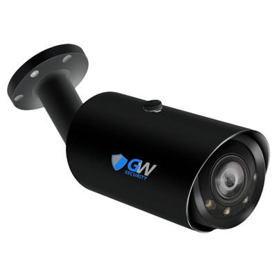 GW Security 4K 8MP 5X Optical Zoom Outdoor/Indoor PoE IP Microphone 2.7-13.5mm Motorized Lens Color Night Vision Bullet Security Camera, Human/Vehicle Detection