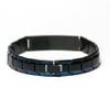 Christmas Tax Examiner Engraved Black Metal Bracelet for Men, I Never Asked to be The World's Best Tax Examiner but here I am Killing it! Adjustable Tax Examiner Birthday Graduation Wristband view 3
