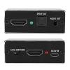 4K x 2K HDMI Audio Extractor Splitter, HDMI to HDMI Audio Converter Adapter, 1.4 Audio Extractor, 5.1 Sound Channel Optical Fiber Converter Adapter view 2