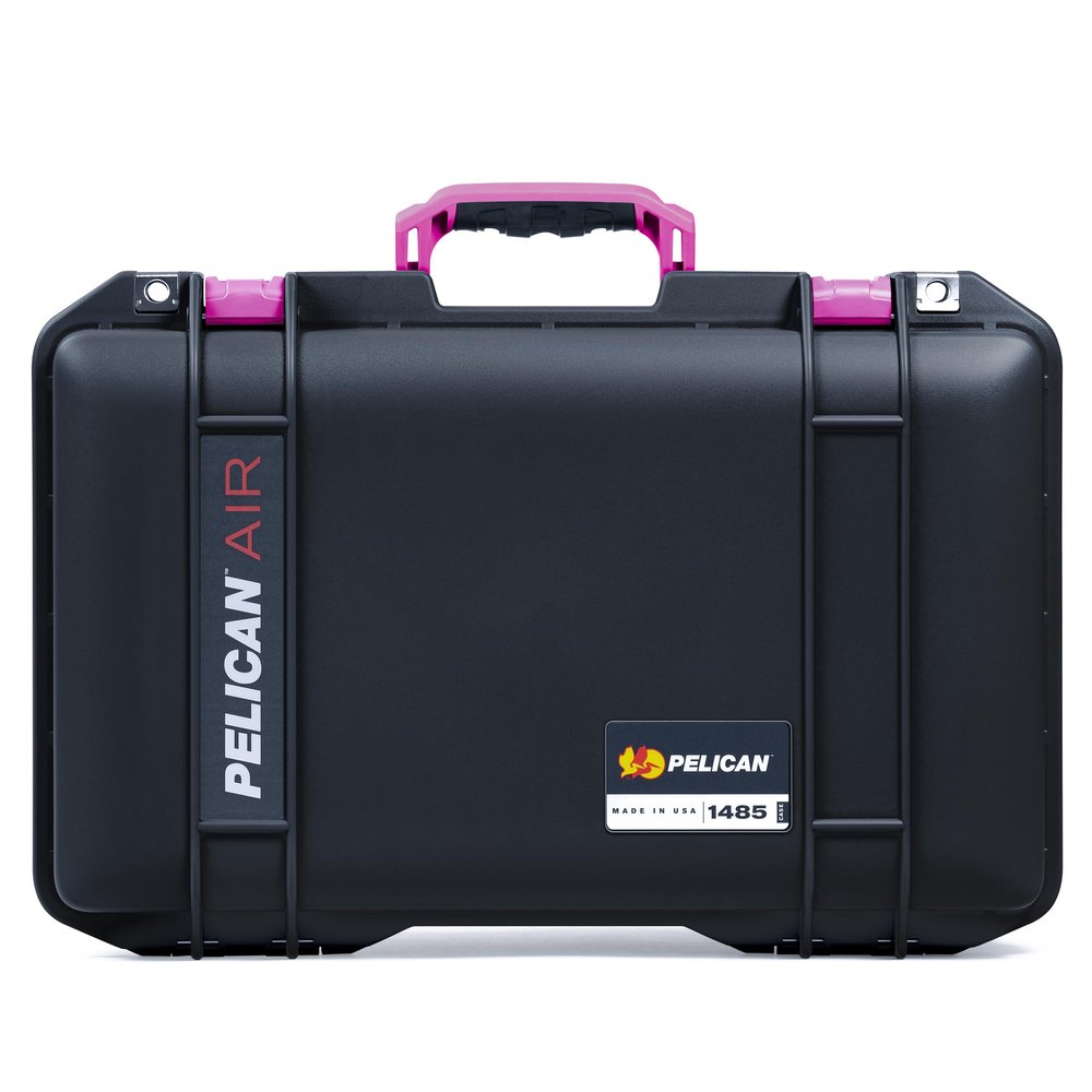 Pelican Black and Magenta 1485 Air case. Comes with Pluck Foam Interior.