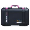 Pelican Black and Magenta 1485 Air case. Comes with Pluck Foam Interior. view 1