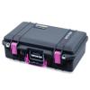 Pelican Black and Magenta 1485 Air case. Comes with Pluck Foam Interior. view 2