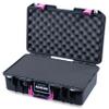 Pelican Black and Magenta 1485 Air case. Comes with Pluck Foam Interior. view 3