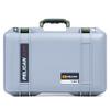 Pelican Silver 1485 Case - Comes Empty - OD Green Handles & Latches. view 1