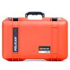 Pelican Orange and Black 1485 Air case. Comes with TrekPak Dividers & Mesh Lid Organizer. view 2
