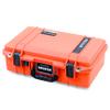 Pelican Orange and Black 1485 Air case. Comes with TrekPak Dividers & Mesh Lid Organizer. view 3