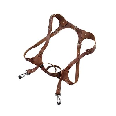 jojofuny Leather Camera Strap Adjustable Multi-function Camera Belt for Light Brown Photography Equipment Comfortable Wear for Photography Enthusiasts