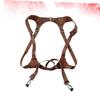 jojofuny Leather Camera Strap Adjustable Multi-function Camera Belt for Light Brown Photography Equipment Comfortable Wear for Photography Enthusiasts view 4