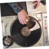 OSALADI Vinyl Record Cleaner Brush Handle Essential Turntable Cleaning Tool for and Vinyl Records Reduces Static and Sound Quality and Comfortable Design view 2