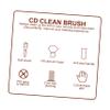 OSALADI Vinyl Record Cleaner Brush Handle Essential Turntable Cleaning Tool for and Vinyl Records Reduces Static and Sound Quality and Comfortable Design view 3
