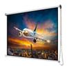 FIEZFEAT 72" HD Manual Projector Screen 16:9 4:3 Pull Down Projection Screen Home Theater Office Retractable Projector Screen, Ease of Setup, Black Masking Border(16:9,60inch) view 1