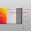 FIEZFEAT 72" HD Manual Projector Screen 16:9 4:3 Pull Down Projection Screen Home Theater Office Retractable Projector Screen, Ease of Setup, Black Masking Border(16:9,60inch) view 3