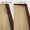 LFPSVC Wire Hidden Strip for Floor, 1 2 3 4 5 M Long Lines Management Organizer/Cord Concealer Systems - Hold 2-5 Cables, Width: 12mm(Grey Holds 2 Wires,L 1m/3.3ft) view 4