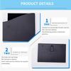 MTNBHH Video Monitor Hood Sunshade Sunhood, Computer Monitor Hood, Adjustable Width, Anti-Glare, Privacy Protection, Foldable Storage view 4