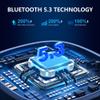 Bluetooth 5.3 Aux Car Adapter, SONRU Bluetooth Receiver for Car [Dual Connection & Mic Noise Cancellation], Aux Adapter with Plug-and-Play for Music/Hands-Free Calls/Stereo Audio view 2