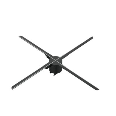 3D Hologram fan,3D Hologram Projector, Holographic 3D Projection Advertising Machine 56cm Floating Naked Eye Instrument Aerial Imaging Led Device Stereo Mobile Phone Wifi for Halloween,Bar,Casino,Part
