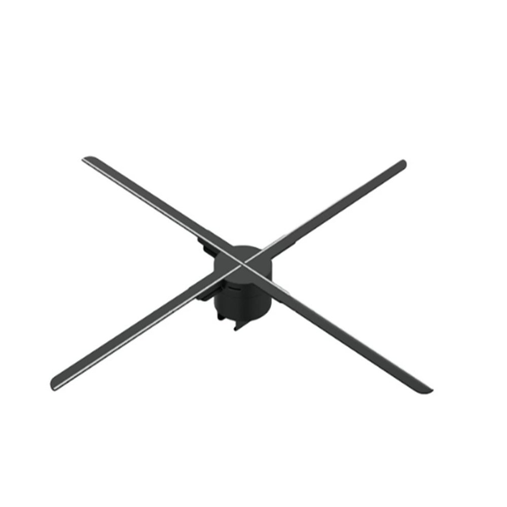 3D Hologram fan,3D Hologram Projector, Holographic 3D Projection Advertising Machine 56cm Floating Naked Eye Instrument Aerial Imaging Led Device Stereo Mobile Phone Wifi for Halloween,Bar,Casino,Part