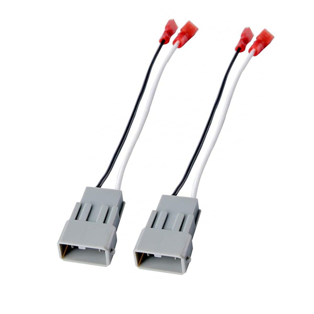 2 Pack 72-7800 Car Door Speaker Connector Plug Speaker Wire Harness Replace for Acura Odyssey Integra CL RL TL RSX for Honda Pilot Civic CRV Ridgeline Accord Element Speakers Wiring Harness Adapter