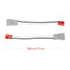 2 Pack 72-7800 Car Door Speaker Connector Plug Speaker Wire Harness Replace for Acura Odyssey Integra CL RL TL RSX for Honda Pilot Civic CRV Ridgeline Accord Element Speakers Wiring Harness Adapter view 3