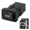 KPALAG Aux Port Input Auxiliary Jack Audio Stereo Adapter Compatible with Toyota Camry 2007-2008 4Runner RAV4 FJ Cruiser Prius Yaris Lexus LS460 ES350 2007-2010 Replace# 86190-06010 86190-53010 view 1