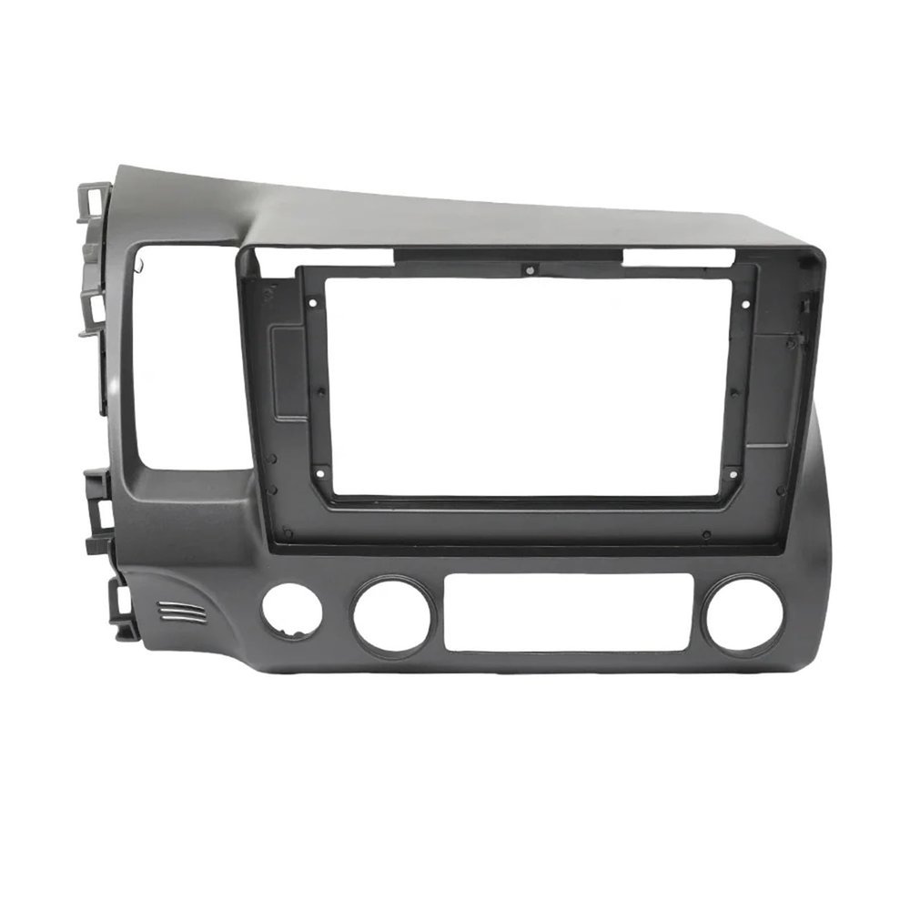 10.1 Inch Car DVD Frame Audio Dash Trim Kits Facia Panel Radio Player Screen 2 Din Compatible with HONDA CIVIC 2006-2011 Left Stereo(LHD Only Frame)