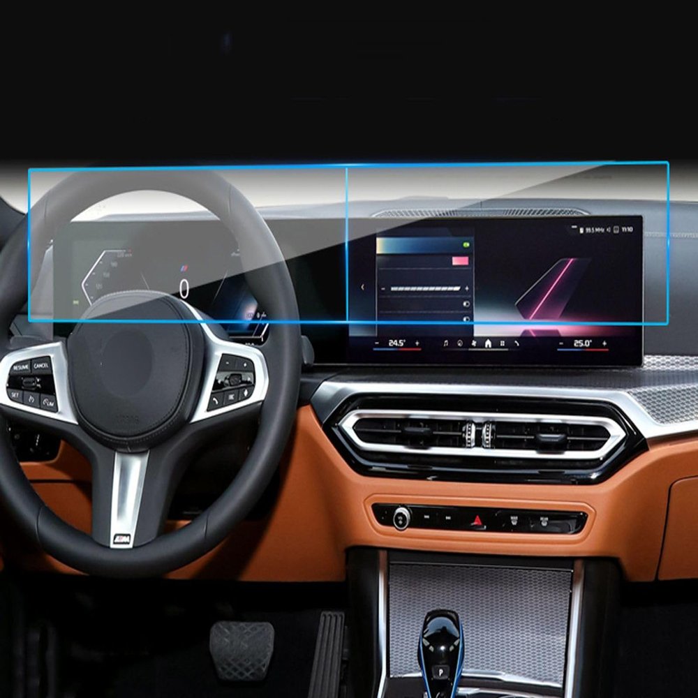 GUPEA Fit for BMW I4 2024 2023 2022 Navigation Film Tempered Central Control Screen car Supplies