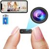 Smallest Wireless WiFi Camera,HD1080P Battery Cameras,Baby Monitor Camera,Portable Video Cam with Video Recording Live Feed Night Vision,Motion Detection,Cloud Storage,Remote Viewing with iOS/Android view 1
