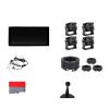 10.36 inch 4 Channel Car DVR Recorder Smart Spot Alarm Monitor with 1080P 4 Backup Cameras Compatible for Truck Bus(Monitor add 4 Camera,64G1) view 1