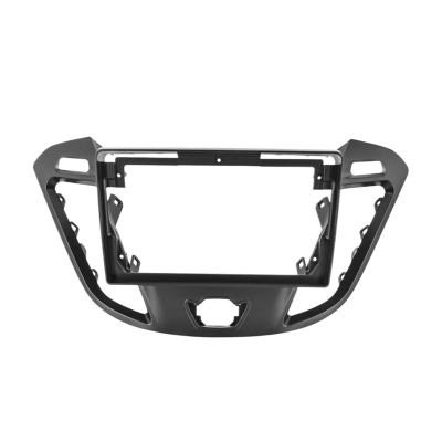 Carbon Fiber Car Center Console Air Vent Condition Car Radio frame Audio Fascia Adapter/Fit For Ford Transit/Tourneo (2017) 9" Big Screen 2Din Stereo Plate Panel Dash Mount Kit Car Stereo Dash Radio