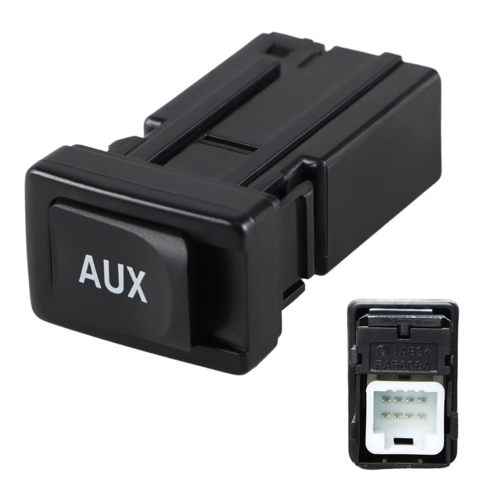 KPALAG Aux Port Input Auxiliary Jack Audio Stereo Adapter Compatible with Toyota Camry 2008-2012 Venza 2009-2012 Matrix 2009-2013 Highlander 2010-2012 Replace# 86190-02020