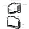 FEICHAO Camera Cage Built-in Quick Release Plate with Cold Shoe Mount 1/4 Hole 3/8 Positioning Hole Compatible with Z f MILC Camera view 2