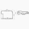 FEICHAO Camera Cage Built-in Quick Release Plate with Cold Shoe Mount 1/4 Hole 3/8 Positioning Hole Compatible with Z f MILC Camera view 3