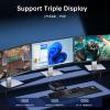 msecore Fanless Industrial PC, Mini Desktop Computer with i7-1260P, 8G RAM 256G SSD, COM R232/ 422/485, Triple 2.5G LAN, GPIO, 4K, Wi-Fi, WOL Support, Wide Voltage, 2*HDMI, 1*DP, Windows 11 Pro view 3