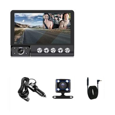 1080P Full Dash Cam Drive Video Recorder Vehicle Camera Black Box Car DVR Auto Dashcam Parking Monitor Night Vision(Rear Camera,Without TF Card)