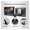 1080P Full Dash Cam Drive Video Recorder Vehicle Camera Black Box Car DVR Auto Dashcam Parking Monitor Night Vision(Rear Camera,Without TF Card) view 4