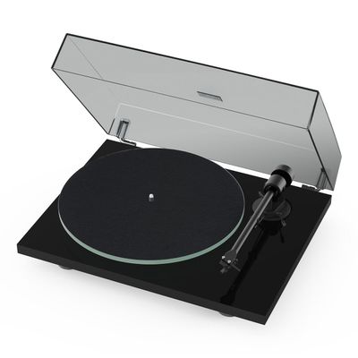 Pro-Ject T1 Evo Phono Turntable with Built-in Preamp (Black)