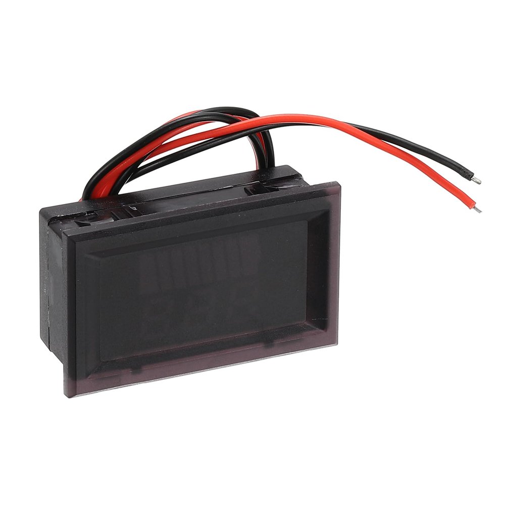PATIKIL 12V 24V 36V 48V Waterproof Battery Indicator Voltage Meter 3 Strings 12V 7 Strings 24V 13 Strings 48V Lithium Battery Display Tester for Golf Cart RV Car Boat