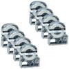 GREENCYCLE 8PK Compatible for LW Label Maker Tape 12mm 0.47 LK-4WBN LC 4WBN9 SS12KW Black on White Label Tape for LabelWorks LW-300 LW-400 LW-500 SR230C SR530C SR3900C view 1