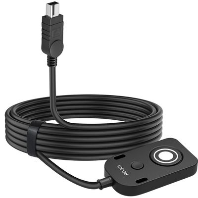 for Nikon Cable Release (MC-DC2) D750 D7200 Z6 Z7 Z7II Remote Camera Small Shutter Release Remote Control Wired Remote Photo Accessory D7500 D3300 D600 D90 D3200D7000 (RC301-DC2 NK 196.8in/5m)