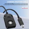 for Nikon Cable Release (MC-DC2) D750 D7200 Z6 Z7 Z7II Remote Camera Small Shutter Release Remote Control Wired Remote Photo Accessory D7500 D3300 D600 D90 D3200D7000 (RC301-DC2 NK 196.8in/5m) view 3