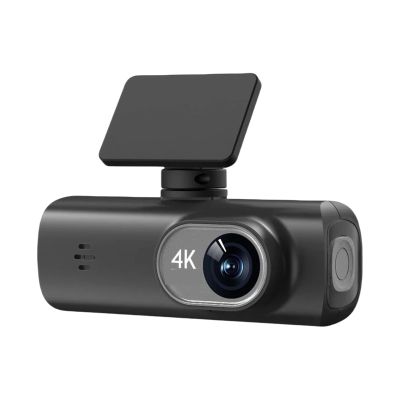 4K Dash Cam Driving Vehicle Cam Built-in Dual Lens Front Rear View Camera Parking Monitor 1.47In IPS Screen(Basic)