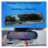 Compatible for Chery Tiggo 8 4K Car Dvr Mirror Dash CamDual Lens Dashcam Drive Recorder Stream Rearview Mirror IPS Screen Camera(Front and Rear 1080P,16g) view 2