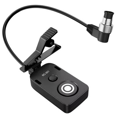 RC301-DC0/MC-30 30CM for Nikon Video Cable z8 z9 d850 d800 Remote Camera Small Shutter Release Remote Control 196.8 "Extended Cable Remote Wired Button d5 d810 d800e (RC301-DC0 NK 11.8in/30cm)