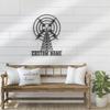 HAPILO Metal sign,Custom Ham Radio Metal Wall Art LED Light Personalized Amateur Radio Name Sign Home Decor Radio Operator Decoration Amateur Call Birthday view 3