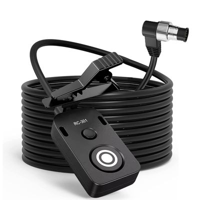 5M Extension Cord RC301-DC0/MC-30 Remote Control Shutter Release Cord for Nikon Z8 Z9 D850 D500 D5 D810 D810A D800 D700 D4s D4 D3 D3s D3X D2H D2X D2Hs D2Xs D300s