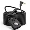 RC301-2.5mm 196.8 "Extended Cable Shutter Release Remote for Fujifilm and Canon Cameras EOS Rebel T8i T8 T7i t6 t6i t1i t2i t3 t3i t4i SL3 2000d 4000d R100 Fuji XT2/3/4/5 XH2S GFX100/S /50 /s view 1